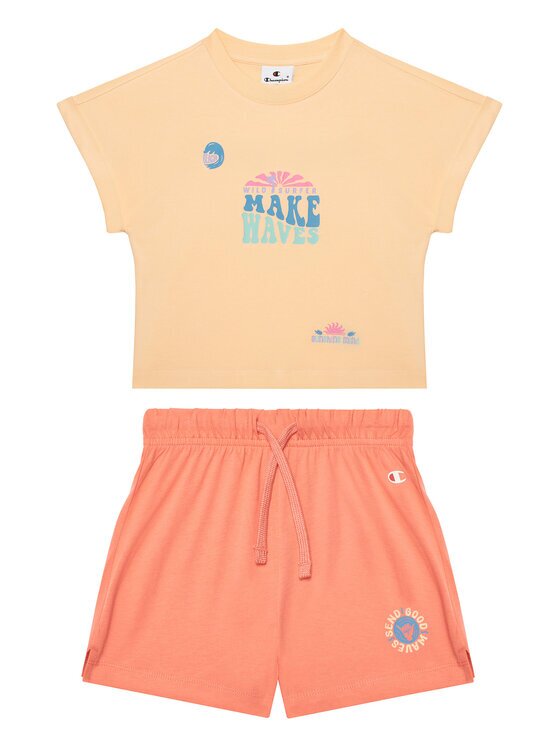 Champion Set tricou și pantaloni scurți 405127 Regular Fit