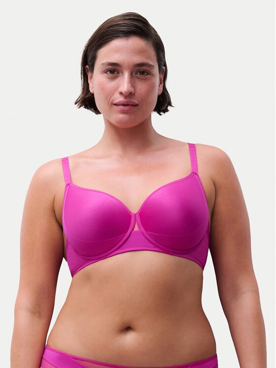 Chantelle Sutien cu armătură Halo C1AAN1 Roz