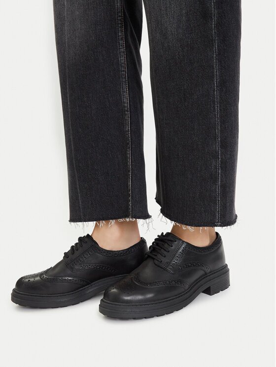 Clarks Pantofi Orinoco3 Derby 26183170 Negru