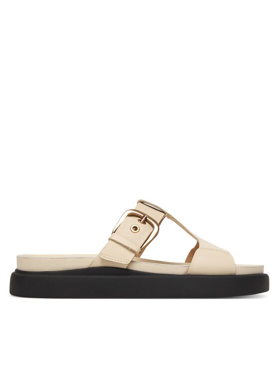 Clarks Şlapi Aristella West 26185812 Écru