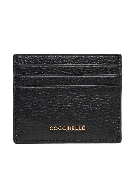 COCCINELLE Etui pentru carduri MW5 Metallic Soft E2 MW5 12 95 01 Negru