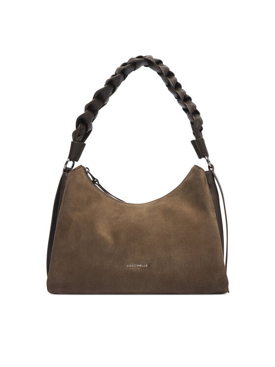 COCCINELLE Geantă P6P Boheme Suede Bimaterial E1 P6P 13 03 01 Kaki