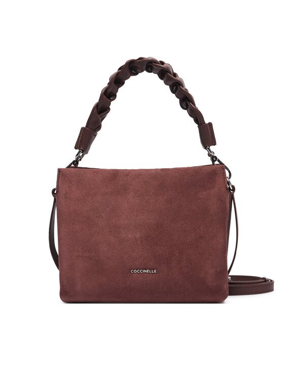 COCCINELLE Geantă P6P Boheme Suede Bimaterial E1 P6P 58 01 01 Vișiniu