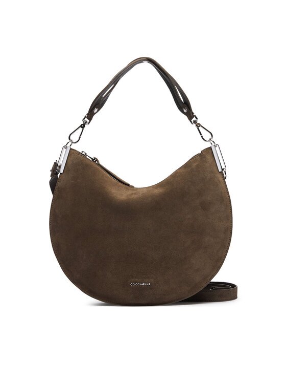 COCCINELLE Geantă QKG sunup Suede E1 QKG 13 02 01 Kaki