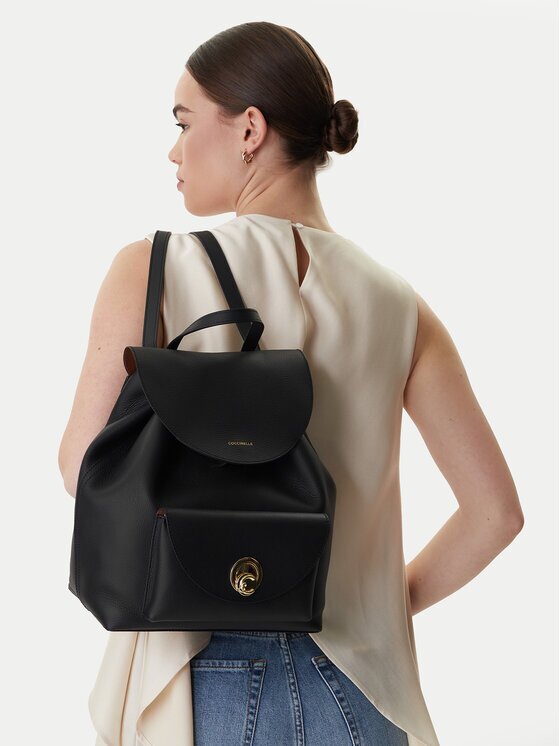 COCCINELLE Rucsac TOA nikla E1 TOA 14 01 01 Negru