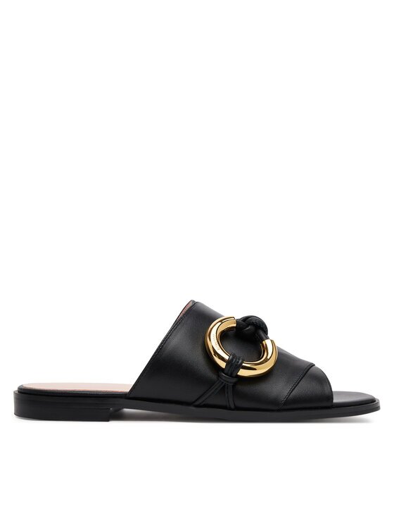 COCCINELLE Şlapi E4 SGH 17 01 01 Negru