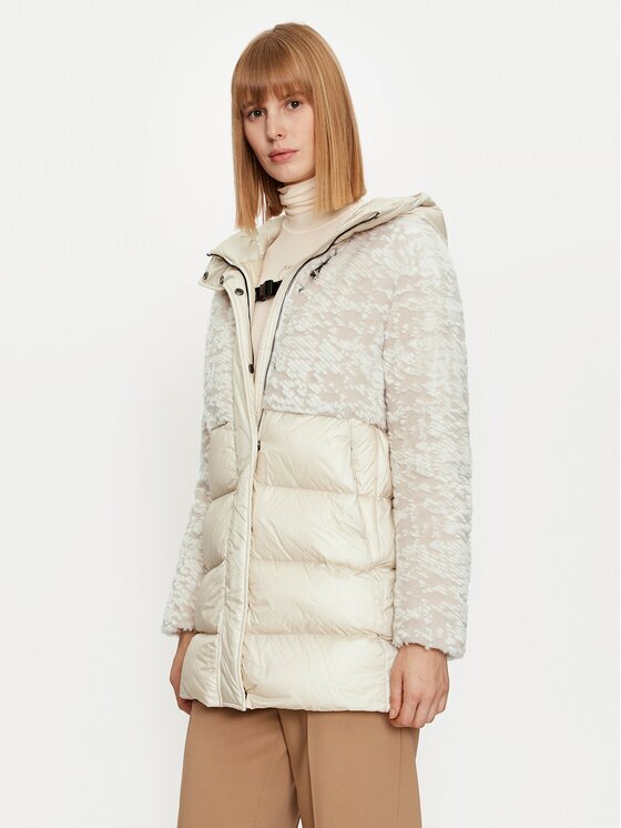 Colmar Geacă din puf 2255 8YM Écru Regular Fit