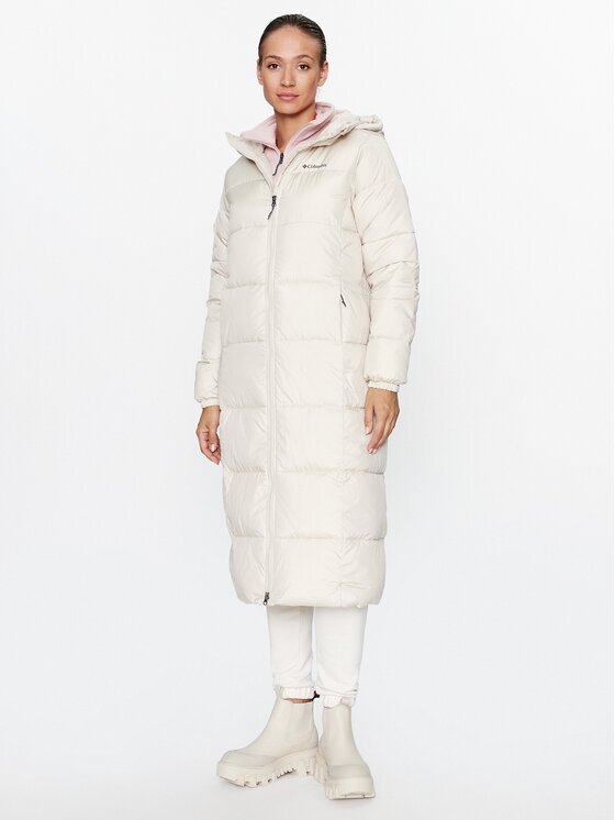 Columbia Geacă de iarnă Puffect™ Long Jacket Maro Regular Fit