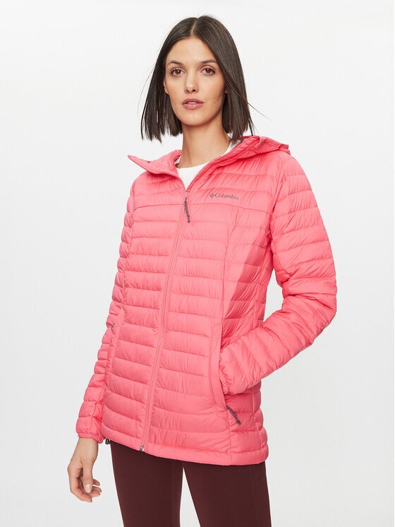 Columbia Geacă din puf Silver Falls™ Hooded Jacket Roșu Regular Fit