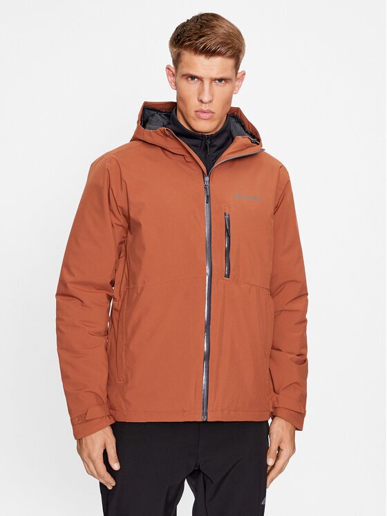 Columbia Geacă outdoor Explorer's Edge™ Insulated Jacket Portocaliu Regular Fit