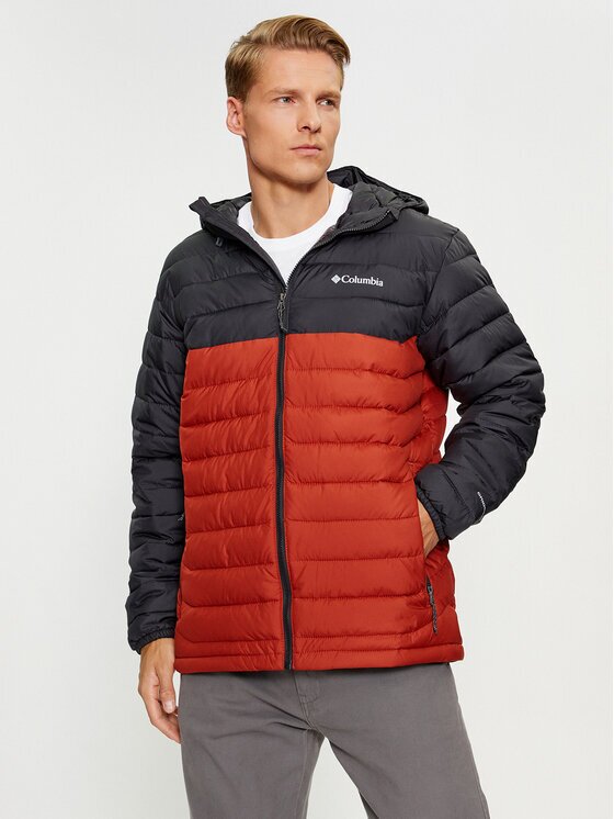 Columbia Geacă Powder Lite™ Hooded Jacket Portocaliu Regular Fit