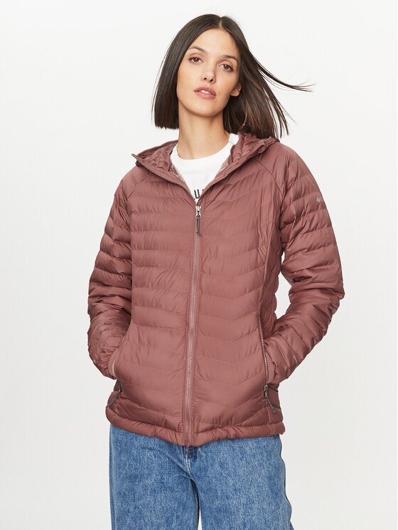 Columbia Geacă Powder Lite™ Hooded Jacket Roz Regular Fit