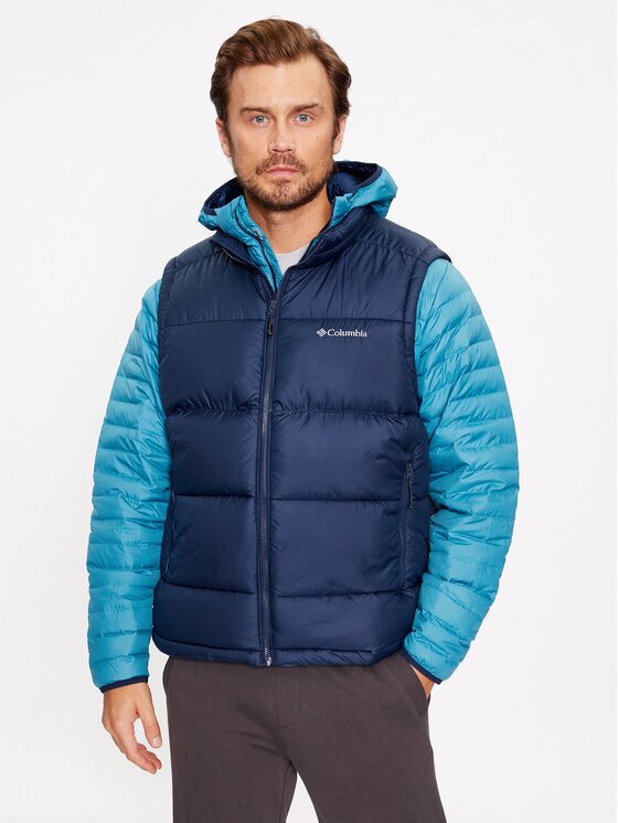Columbia Vestă elegantă Pike Lake™ II Vest Bleumarin Regular Fit