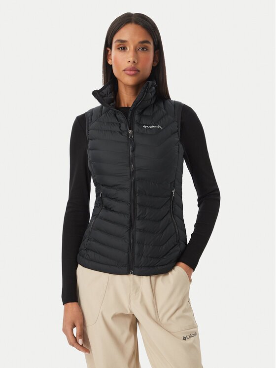 Columbia Vestă Powder Lite Vest Negru Regular Fit