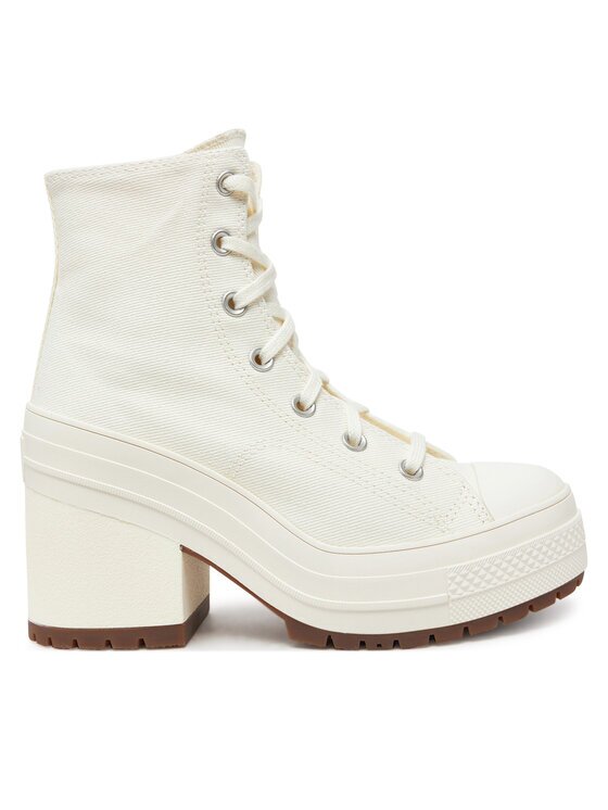 Converse Ghete Chuck 70 De Luxe Heel A05348C Écru