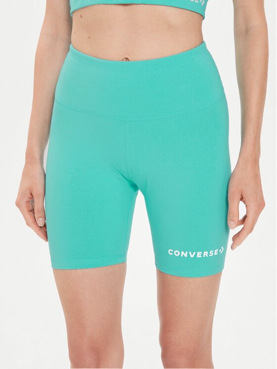 Converse Pantaloni scurți sport W Wordmark Bike Short 10024539-A12 Skinny Fit