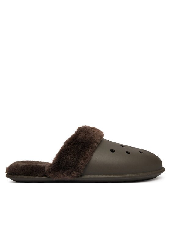 Crocs Papuci de casă Classic Fuzz Scuff 212143
