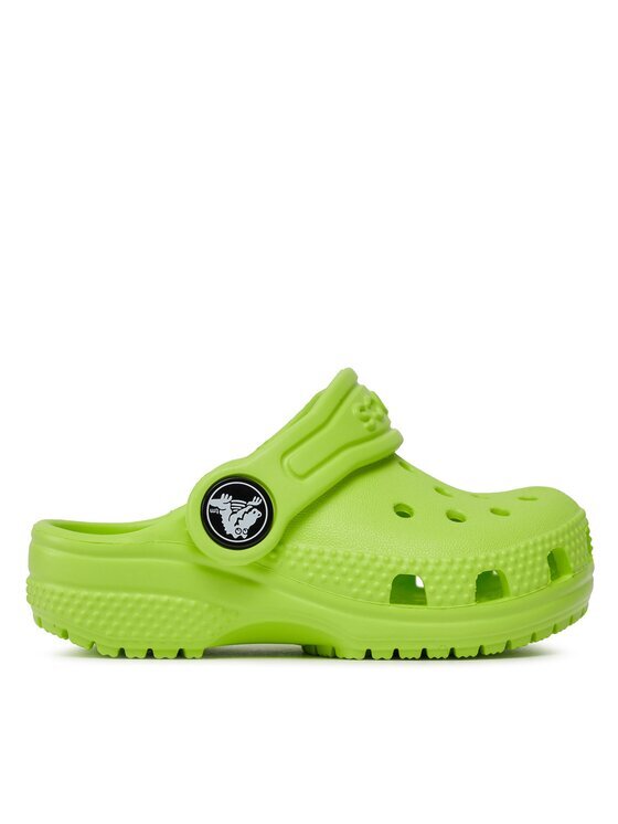 Crocs Șlapi Classic Kids Clog T Limeade 206990