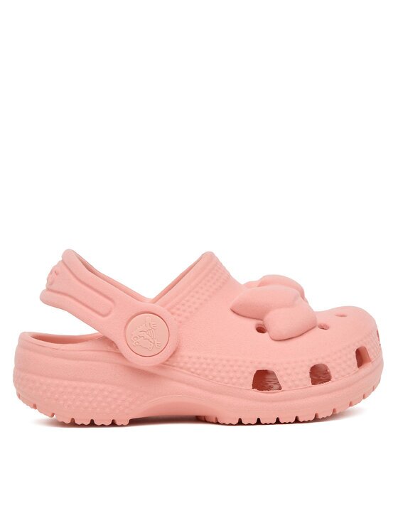 Crocs Şlapi Toddler Classic Velvet Bow Clog 211887