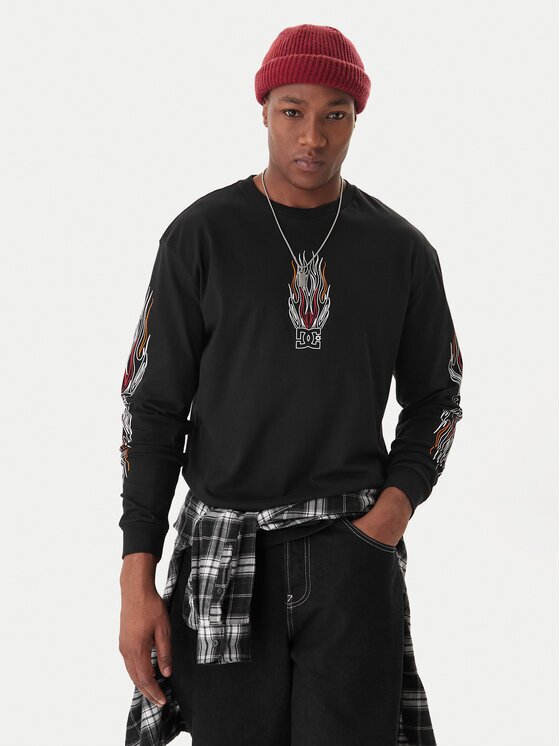 DC Shoes Longsleeve Burn Out HLS EDYZT04355 Regular Fit