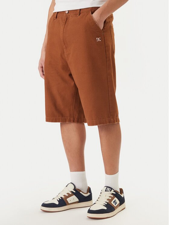 DC Shoes Pantaloni scurți de blugi EDYWS03167 Wide Leg