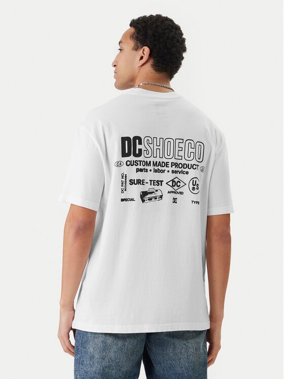 DC Shoes Tricou Made Custom EDYZT04368 Regular Fit