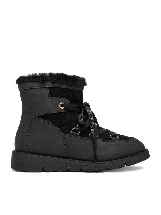 DeeZee Cizme de zăpadă 17125-1-BLACK PU