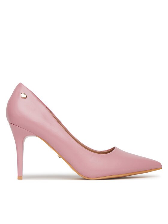 DeeZee Pantofi cu toc subțire EZ-23-1A Roz