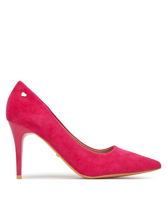 DeeZee Pantofi cu toc subțire EZ-23-1B Roz