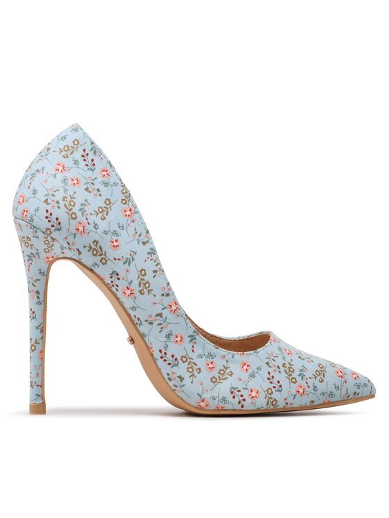 DeeZee Pantofi cu toc subțire KL-HT92831-49 Albastru celest