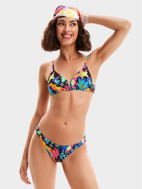 Desigual Bikini partea de sus Jungle 24SWMK10