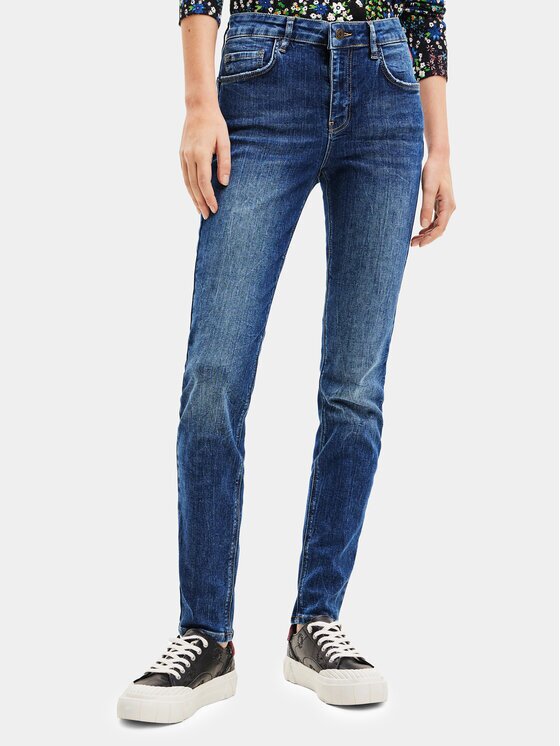 Desigual Blugi 23WWDD90 Skinny Fit