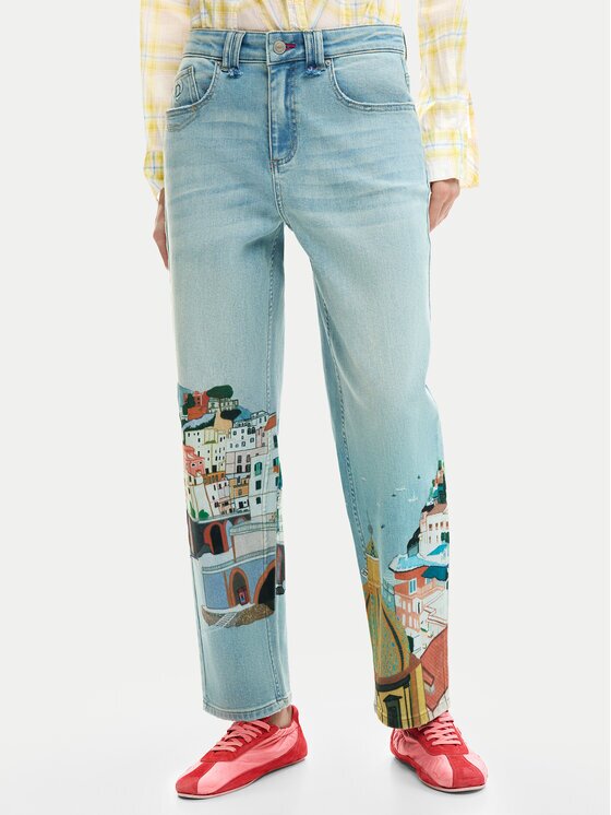 Desigual Blugi Amalfi 26SWDD01 Tapered Fit