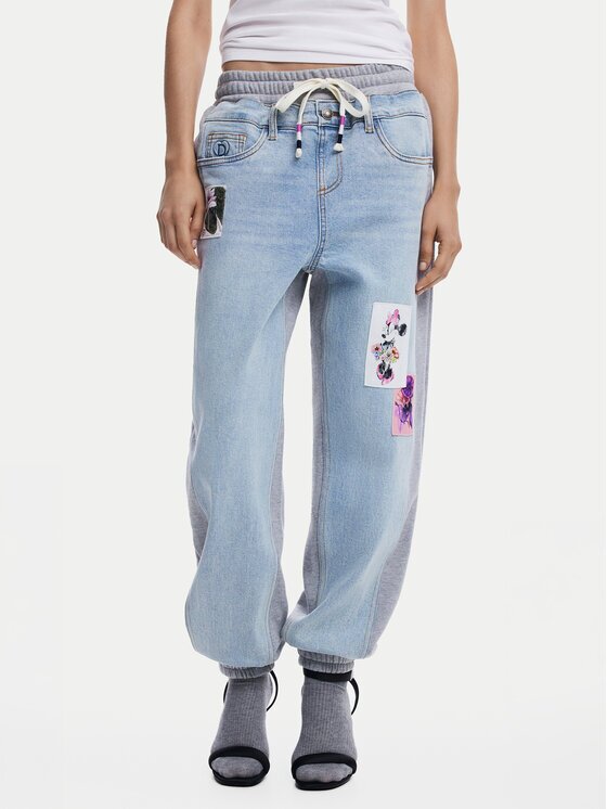 Desigual Blugi Mnnie 25SWDD72 Loose Fit