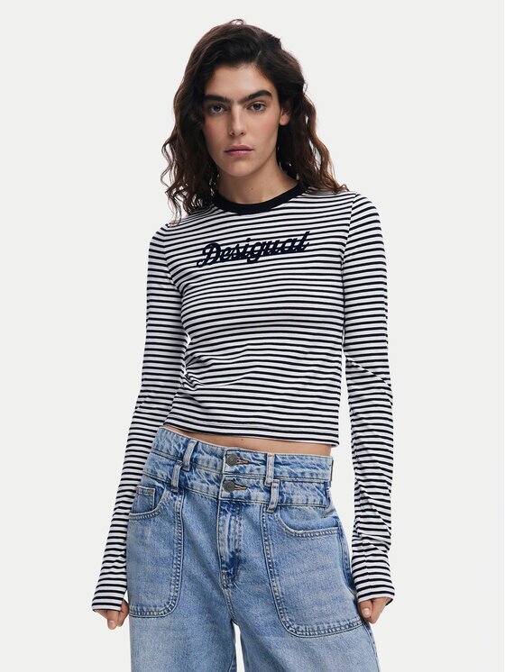 Desigual Bluză 25SWTK85 Regular Fit