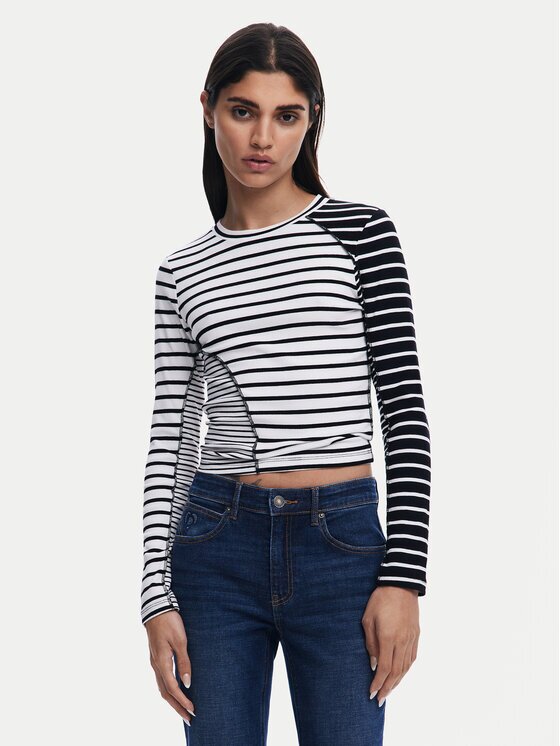 Desigual Bluză 25SWTK92 Regular Fit