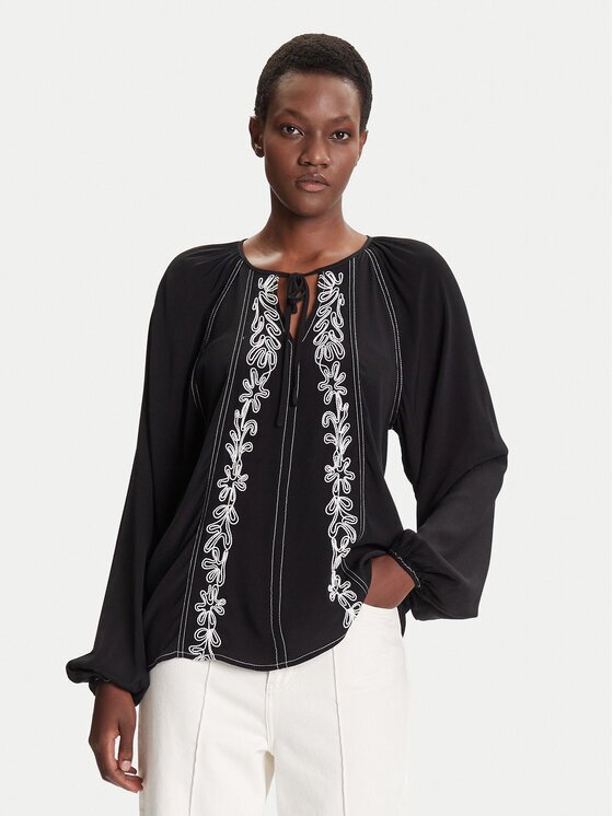 Desigual Bluză Tallo 25WWBW07 Loose Fit
