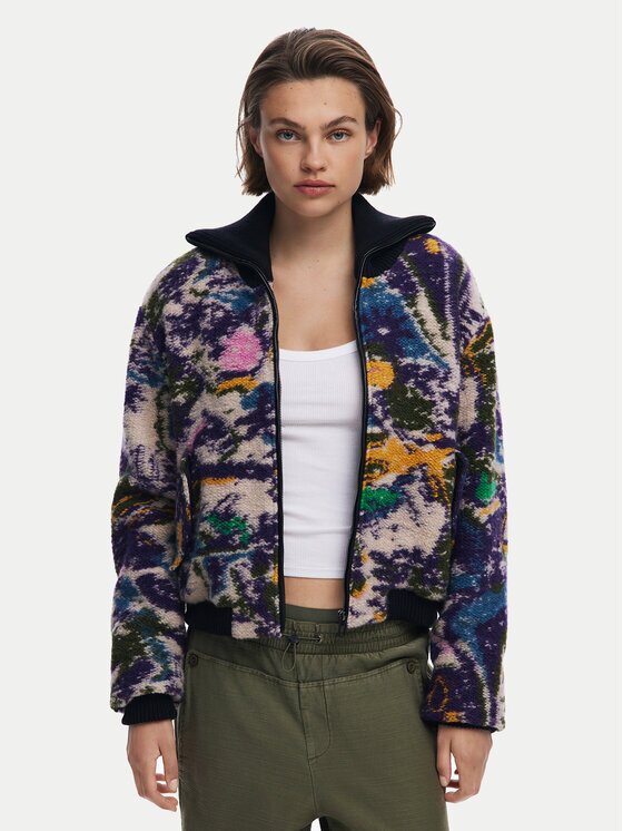 Desigual Geacă bomber Alfa 25WWEW66 Regular Fit