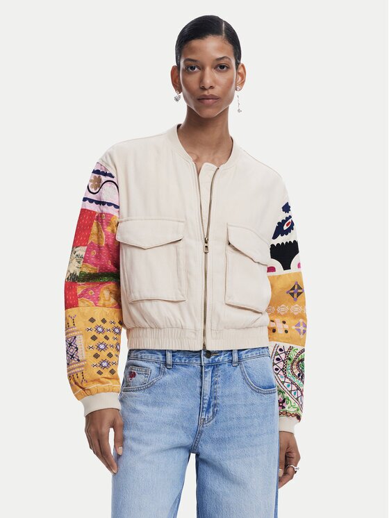 Desigual Geacă bomber Austin 25SWEW51 Regular Fit