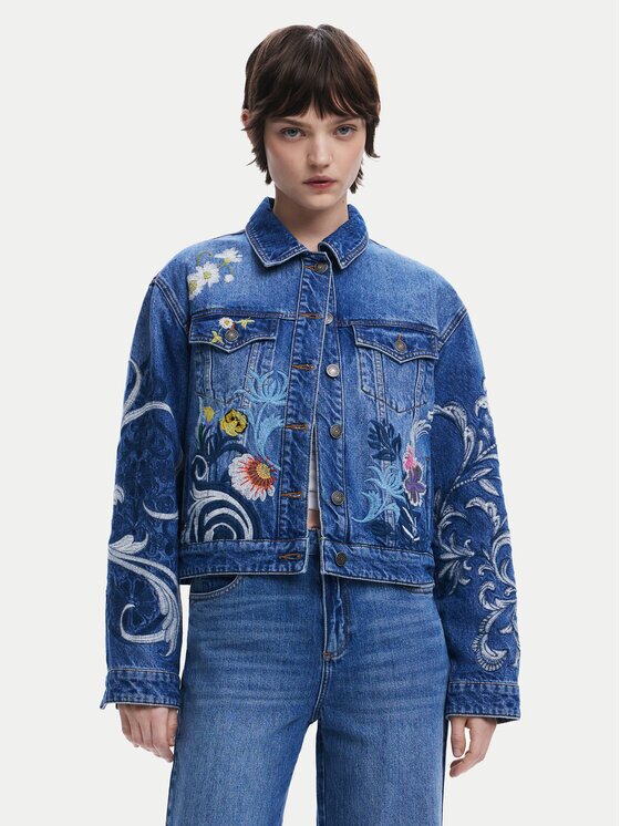 Desigual Geacă de blugi Misouri 25SWED55 Regular Fit