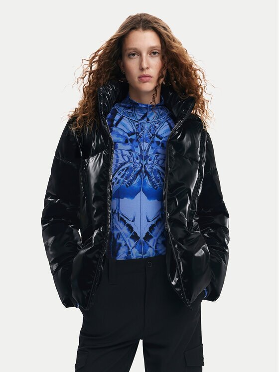 Desigual Geacă de iarnă Flam 24WWEWBP Regular Fit