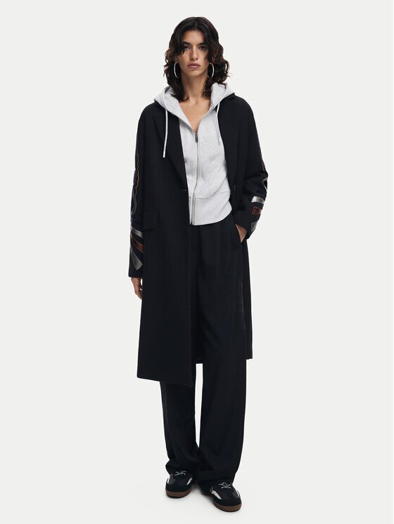 Desigual Palton de lână Cracovia 24WWEWBA Regular Fit