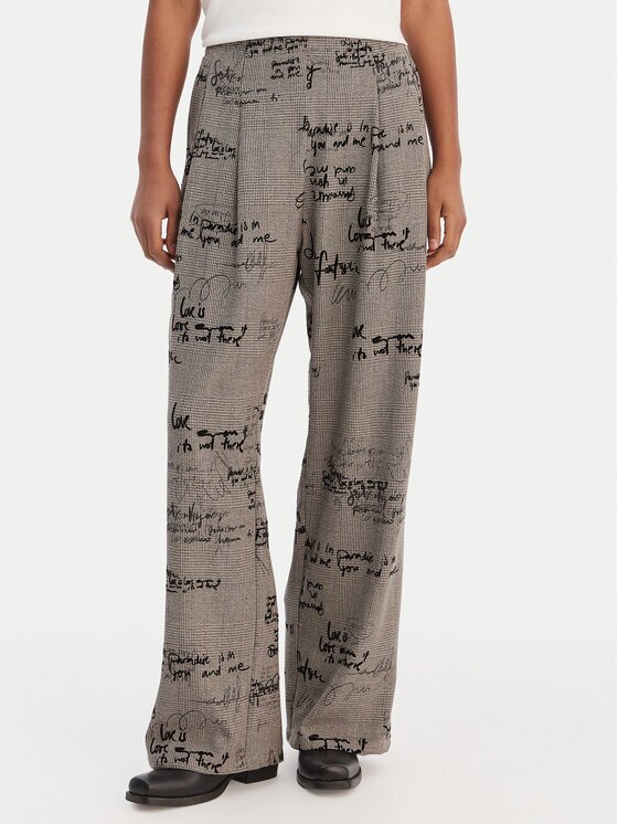 Desigual Pantaloni din material 26SWPW39 Regular Fit