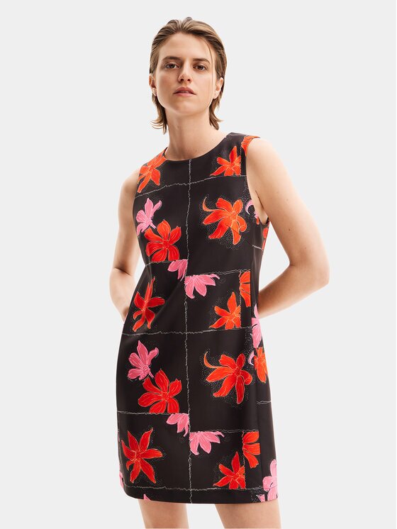 Desigual Rochie de vară Houston 24SWVW01 Regular Fit