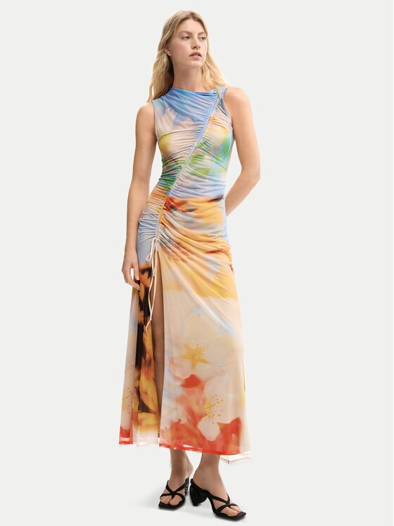 Desigual Rochie de vară Jade 26SWVK38 Slim Fit