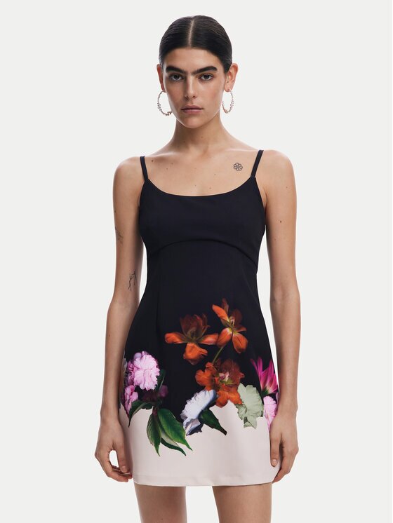 Desigual Rochie de vară Le Mans 25SWVW16 Regular Fit