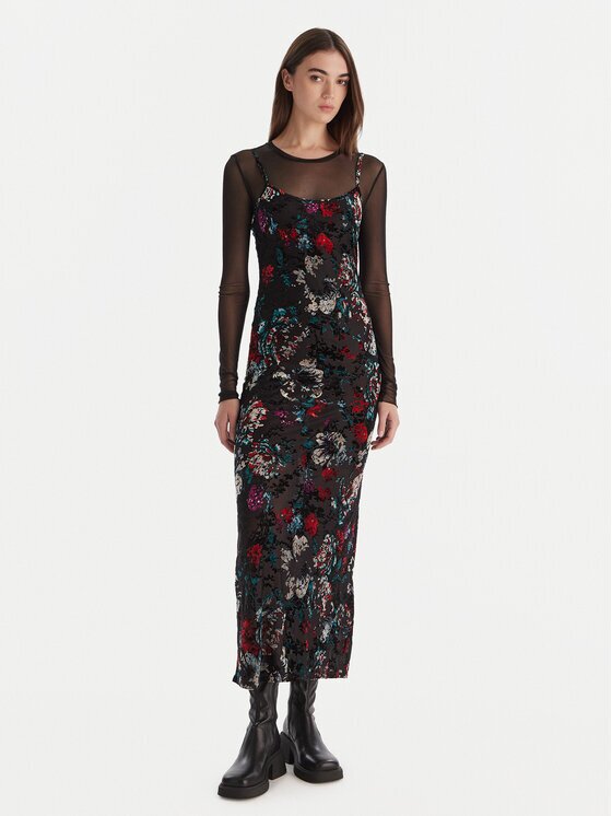 Desigual Rochie de zi Cassidy 25WWVK11 Slim Fit