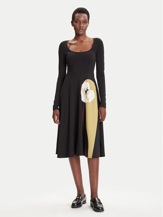 Desigual Rochie de zi Lirio 25WWVK29 Regular Fit