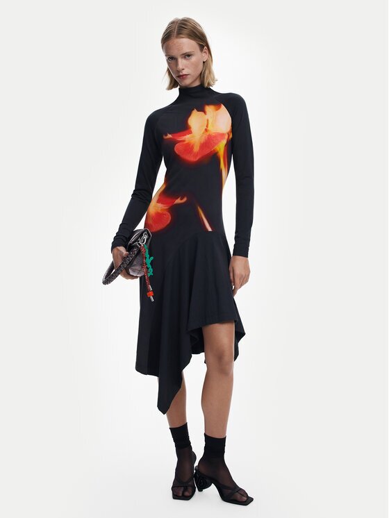 Desigual Rochie de zi Mila 25WWVK40 Slim Fit