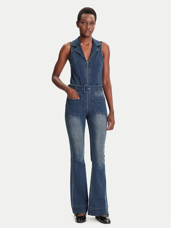 Desigual Salopetă Glenn 25WWDD07 Regular Fit